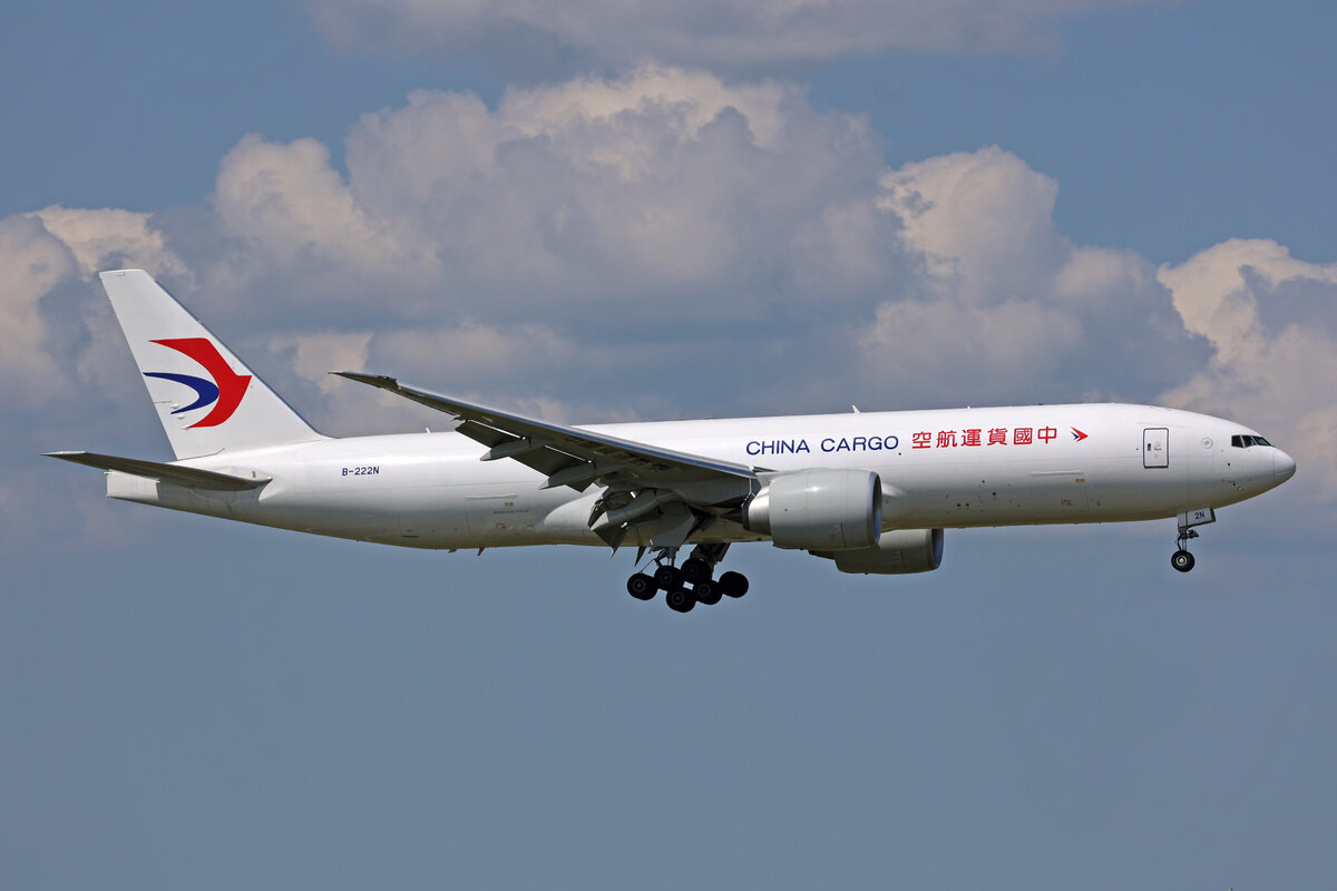 China Cargo Airlines, B-222N, Boeing B777-F, msn: 67796/1725, 20.Mai 2023, AMS Amsterdam, Netherlands.