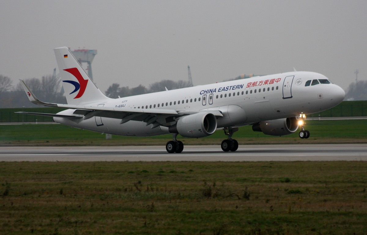 China Eastern,D-AXAJ,Reg.B-1611,(c/n 6379),Airbus A320-214(SL),19.11.2014,XFW-EDHI,Hamburg-Finkenwerder,Germany
