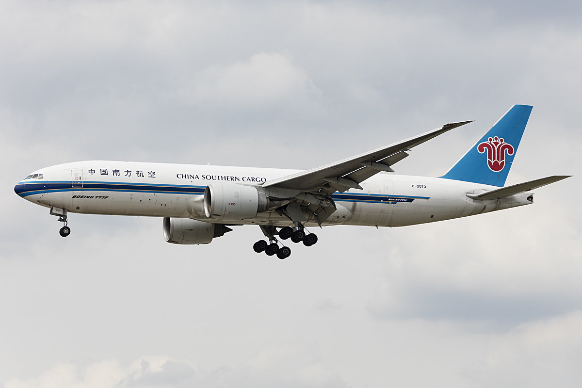 China Southern - Cargo, B-2073, Boeing, B777-F1B, 21.05.2016, FRA, Frankfurt, Germany 



