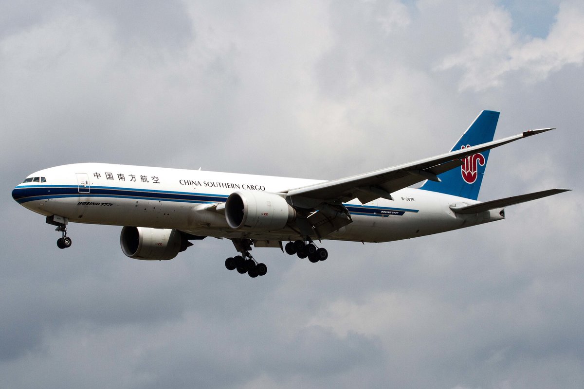 China Southern Cargo (CZ-CSN), B-2075, Boeing, 777-F1B, 10.07.2017, FRA-EDDF, Frankfurt, Germany 