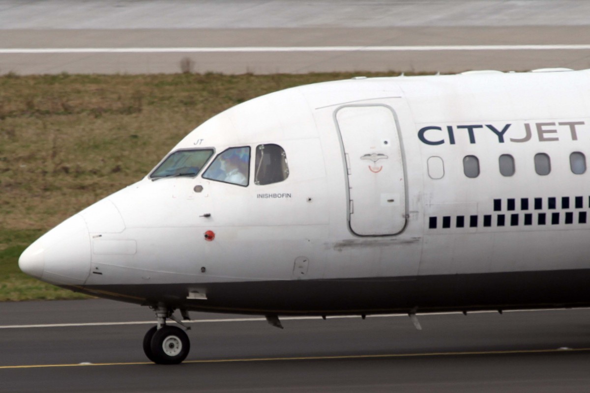 CityJet, EI-RJT  Inishbofin , BAe/Avro, 146-200/RJ-85 (Bug/Nose), 03.04.2015, DUS-EDDL, Düsseldorf, Germany