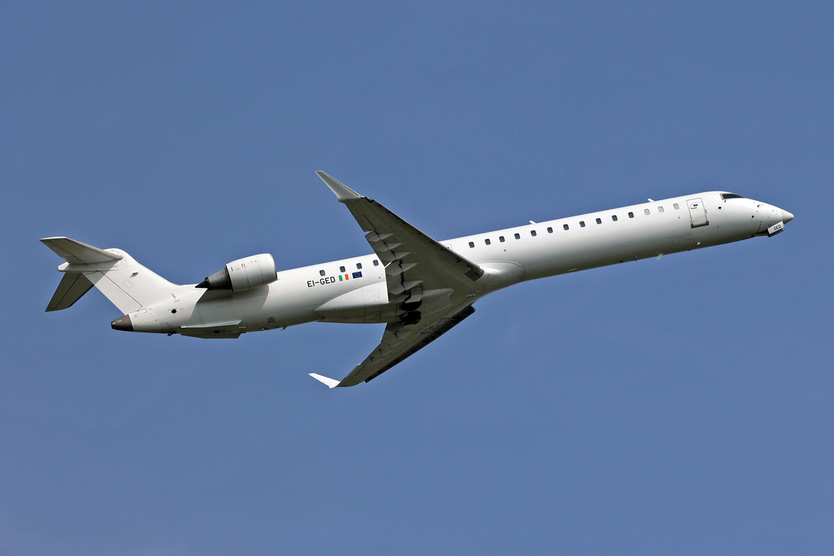 CityJet (Operated for Brussels Airlines), EI-GED, Bombardier CRJ-900LR, msn: 15240, 21.Mai 2023, BRU Brüssel, Belgium.
