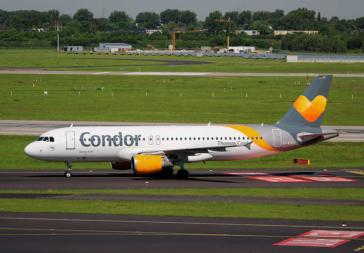 Condor, Airbus A 320-212, D-AICL, DUS, 17.05.2017