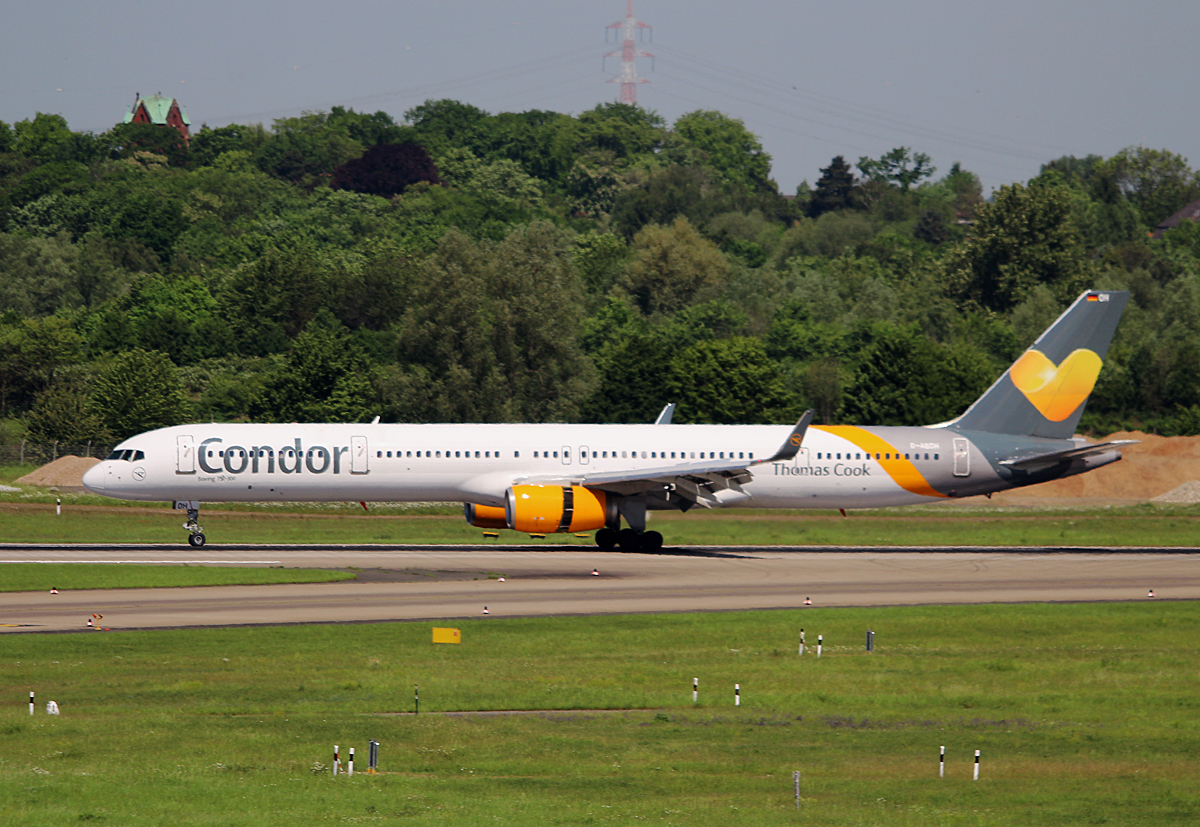Condor Boeing B 757-330, D-ABOH, DUS, 17.05.2017