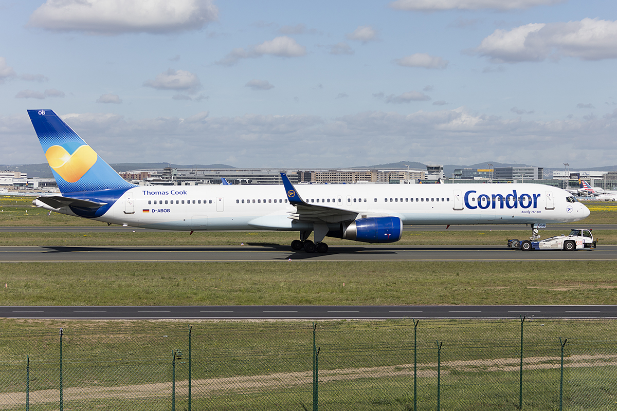 Condor, D-ABOB, Boeing, B757-330, 28.04.2018, FRA, Frankfurt, Germany 





