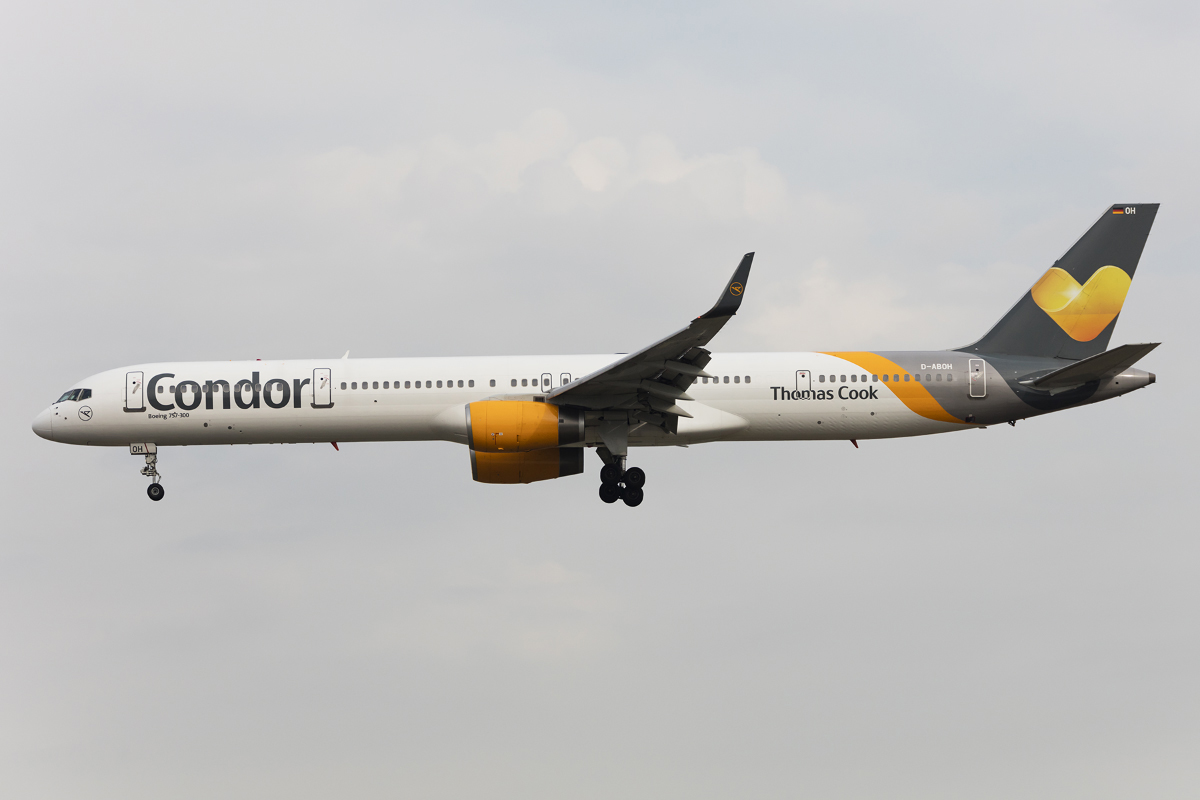 Condor, D-ABOH, Boeing, B767-330, 01.04.2017, FRA, Frankfurt, Germany



