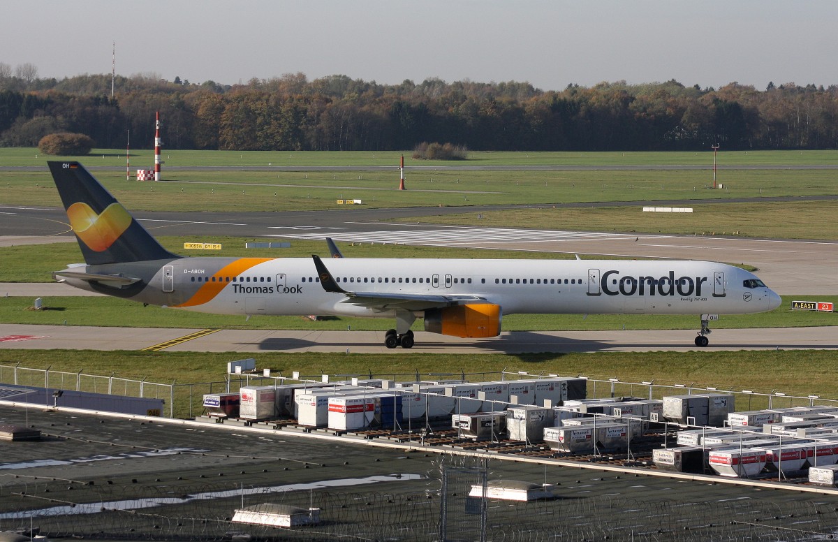 Condor, D-ABOH, (c/n 30030),Boeing 757-330,09.11.2014, HAM-EDDH, Hamburg, Germany 