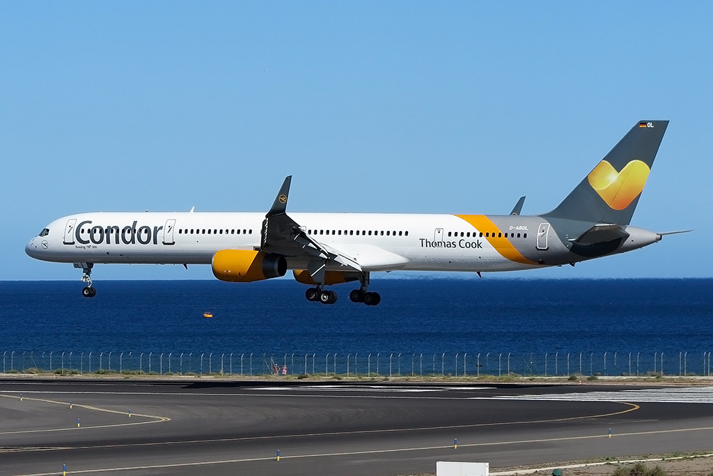 Condor, D-ABOL, Boeing, B757-330, 17.03.2015, ACE, Arrecife, Spain 







