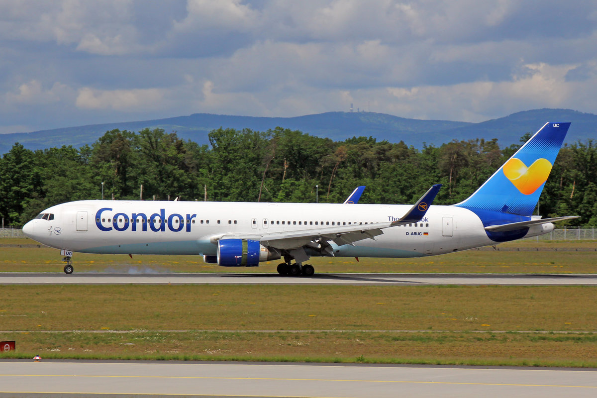 Condor, D-ABUC, Boeing 767-330ER, 20.Mai 2017, FRA Frankfurt am Main, Germany.