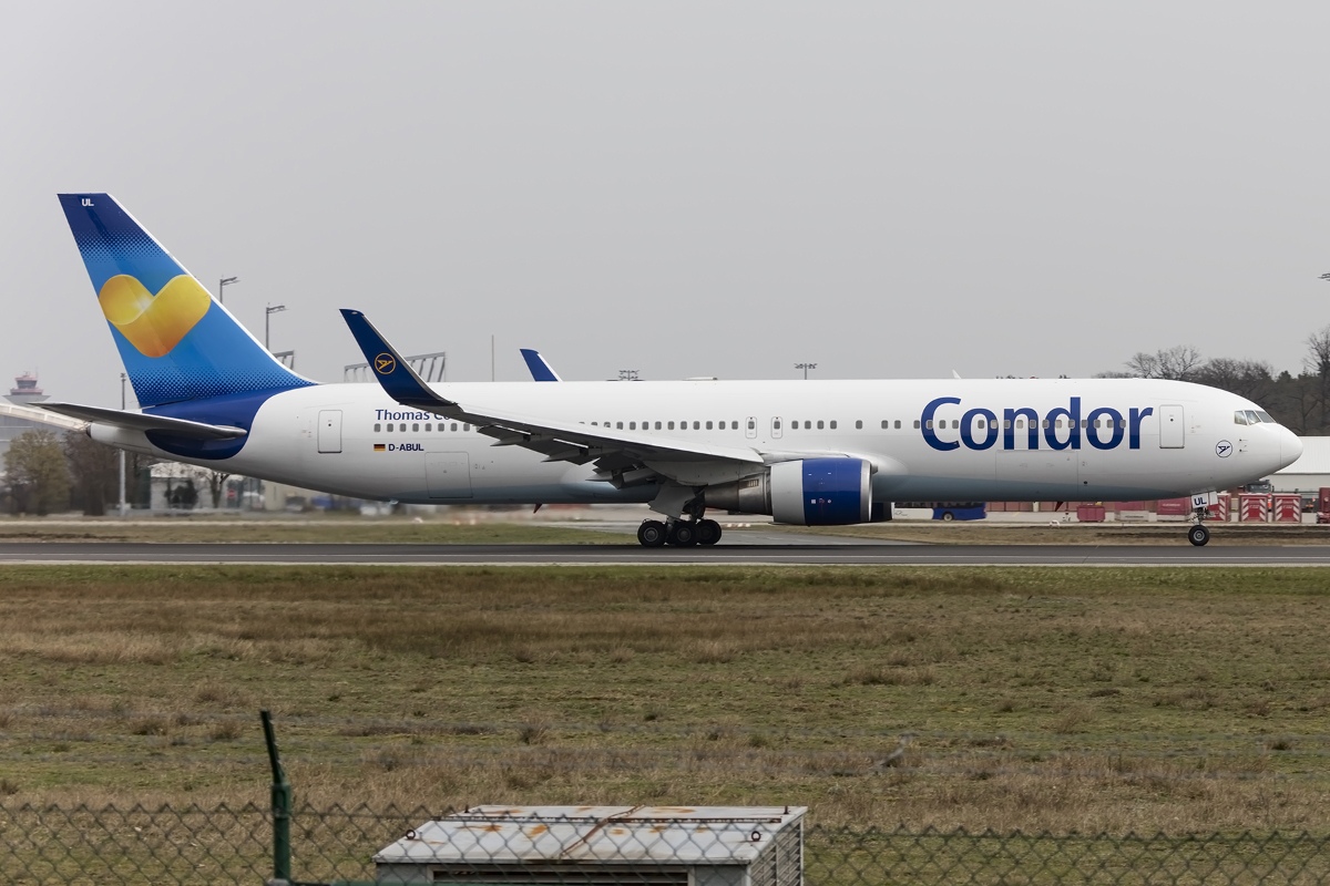Condor, D-ABUL, Boeing, B767-31B-ER, 02.04.2016, FRA, Frankfurt, Germany



