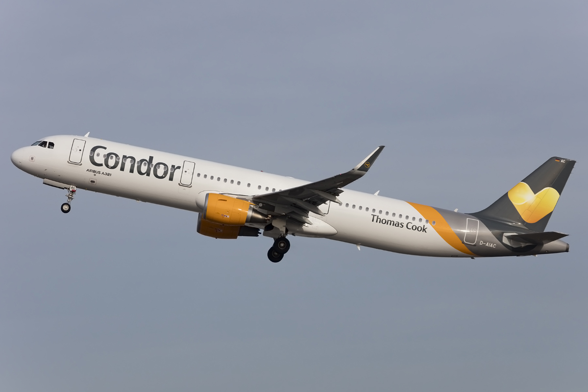 Condor, D-AIAC, Airbus, A321-211, 06.02.2016, STR, Stuttgart, Germany 



