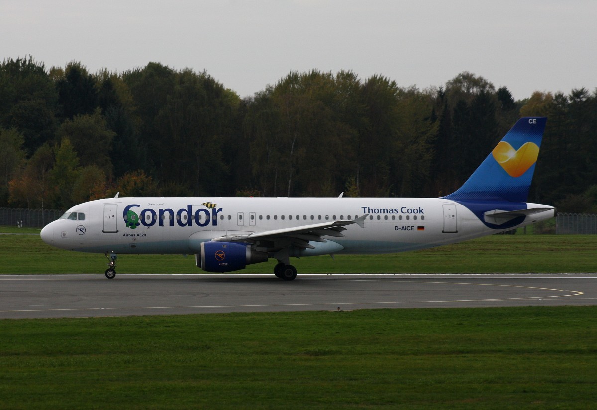 Condor, D-AICE, (c/n 894),Airbus A 320-212, 26.10.2014, HAM-EDDH, Hamburg, Germany 