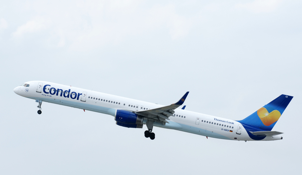 Condor Flugdienst Boing B757-330 D-ABOI EDDL-DUS, 14.06.2015