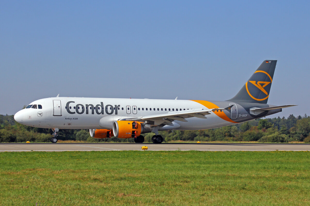 Condor Flugdienst, D-AICF, Airbus,A320-212, msn: 905, 04.September 2021, ZRH Zürich, Switzerland.