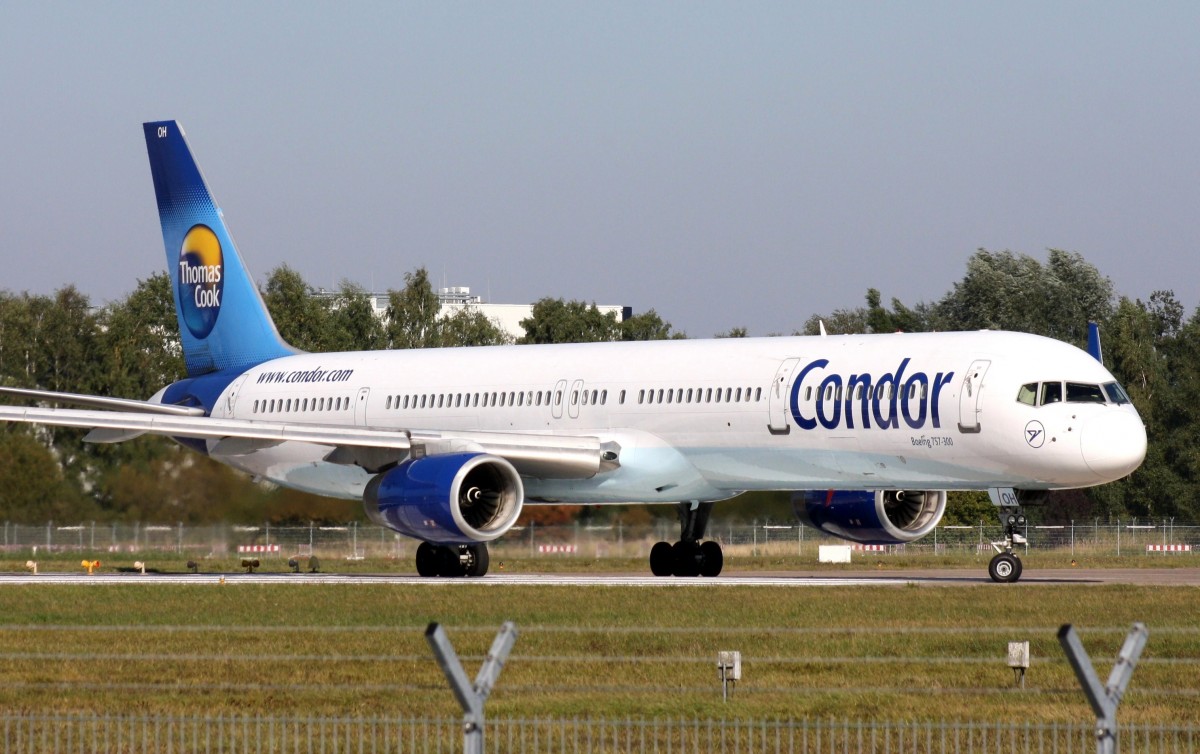 Condor,D-ABOH,(c/n30030),Boeing 757-330,03.10.2013,HAM-EDDH,Hamburg,Germany