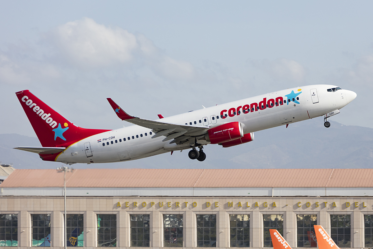 Corendon Dutch Airlines, PH-CDH, Boeing, B737-86J, 28.10.2016, AGP, Malaga, Spain



