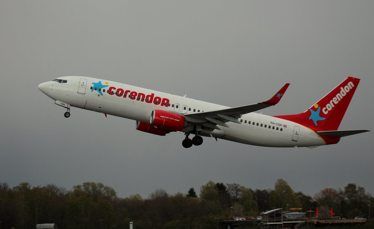Corendon Dutch Airlines, PH-CDH,MSN 36121,Boeing 737-86J(WL), 26.04.2017, HAM-EDDH, Hamburg, Germany 