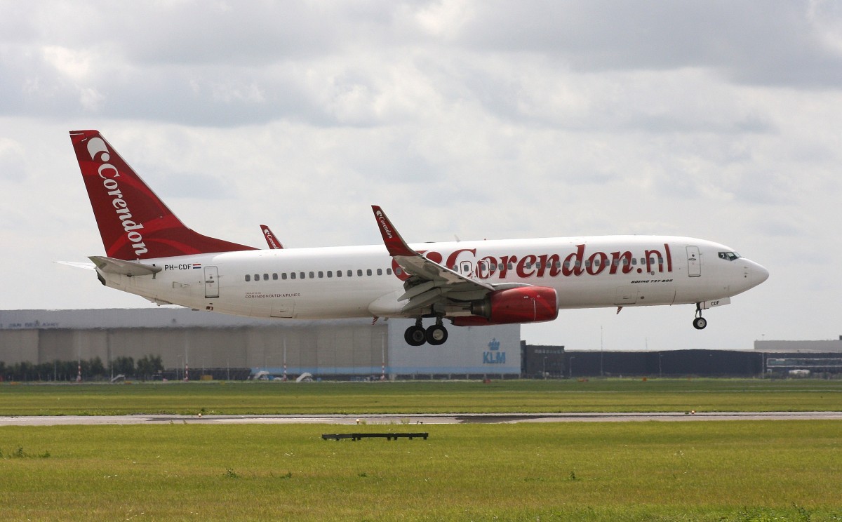 Corendon Dutch Airlines,PH-CDF,(c/n 28227),Boeing 737-8O4(WL),16.08.2014,AMS-EHAM,Amsterdam-Schiphol,Niederlande