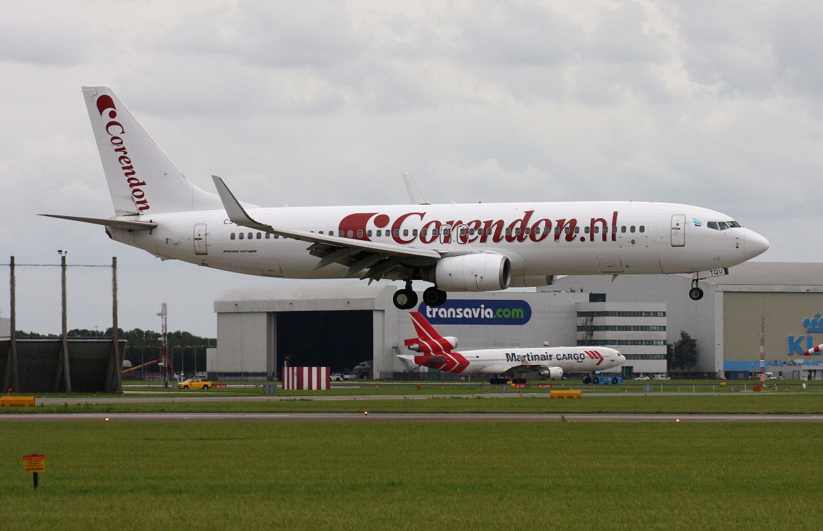 Corendon Dutch Airlines,PH-TQU,(c/n30646),Boenig 737-8K2(WL),16.08.2014,AMS-EHAM,Amsterdam-Schiphol,Niederlande