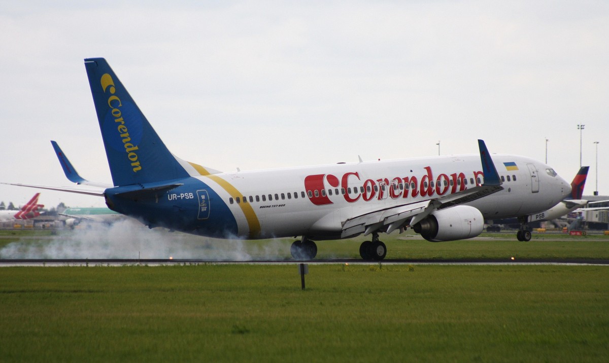 Corendon Dutch Airlines,UR-PSB,(c/n 29654),Boeing 737-8HX(WL),16.08.2014,AMS-EHAM,Amsterdam-Schiphol,Niederlande