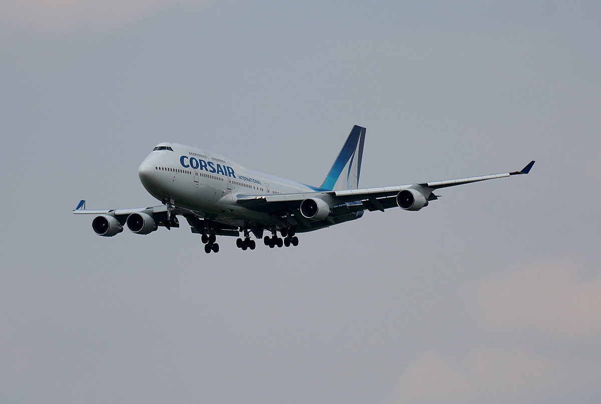 Corsair, Boeing B 747-422, F-GTUI, SXF, 24.05.2019