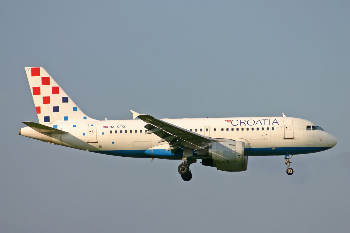 Croatia Airlines, 9A-CTG, Airbus A319-112, msn: 767,  Zadar , 09.Juni 2008, ZRH Zürich, Switzerland.