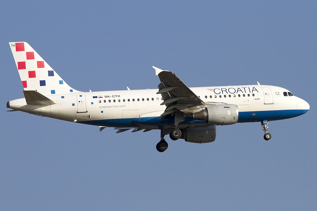 Croatia Airlines, 9A-CTH, Airbus, A319-112, 28.09.2013, FRA, Frankfurt, Germany 




