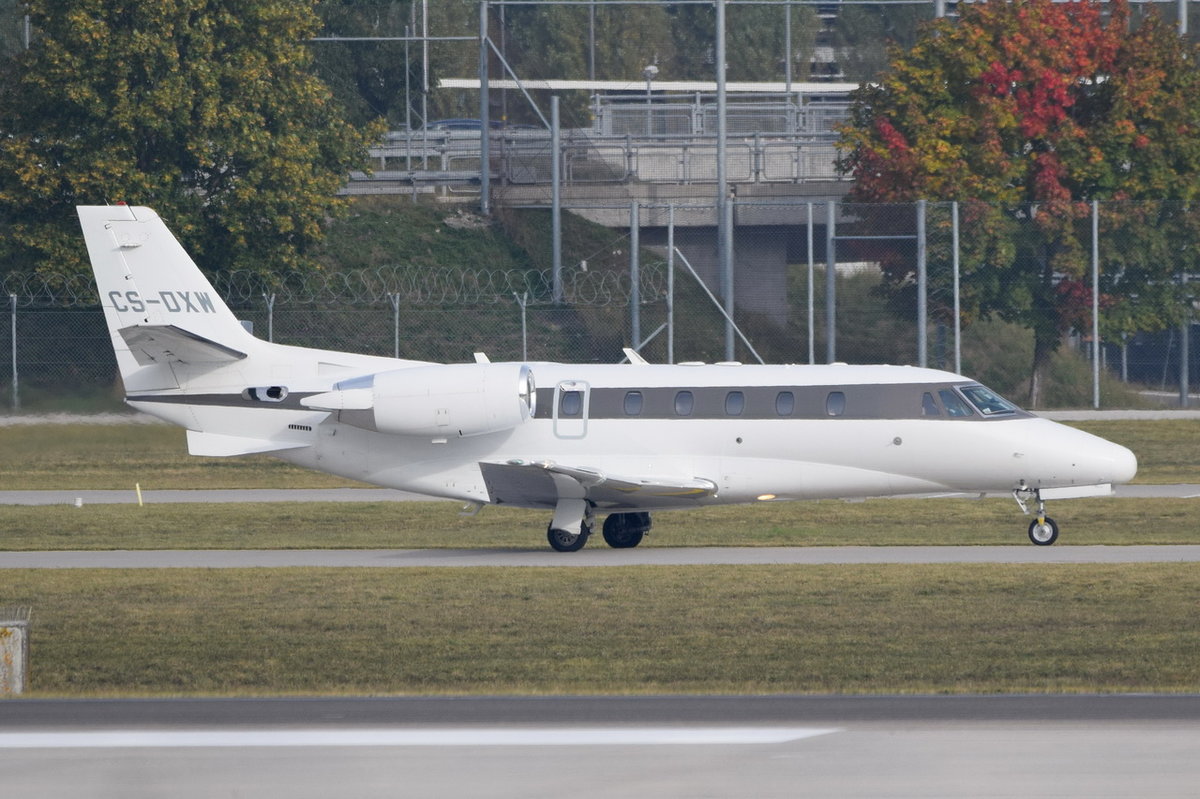 CS-DXW NetJets Europe Cessna 560XL Citation XLS  , MUC , 14.10.2016