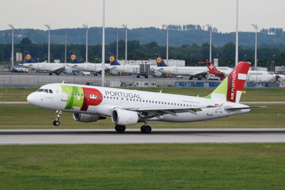 CS-TNW TAP - Air Portugal Airbus A320-214  , MUC , 10.05.2018