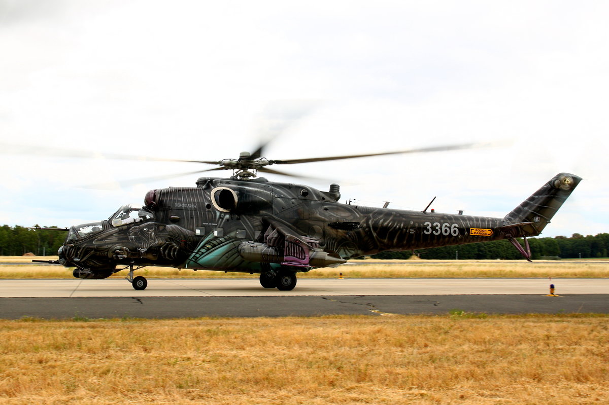 Czech Air Force, Mil Mi-35/24V Hind E, #3366. Geilenkirchen (GKE/ETNG), 30.06.2017.