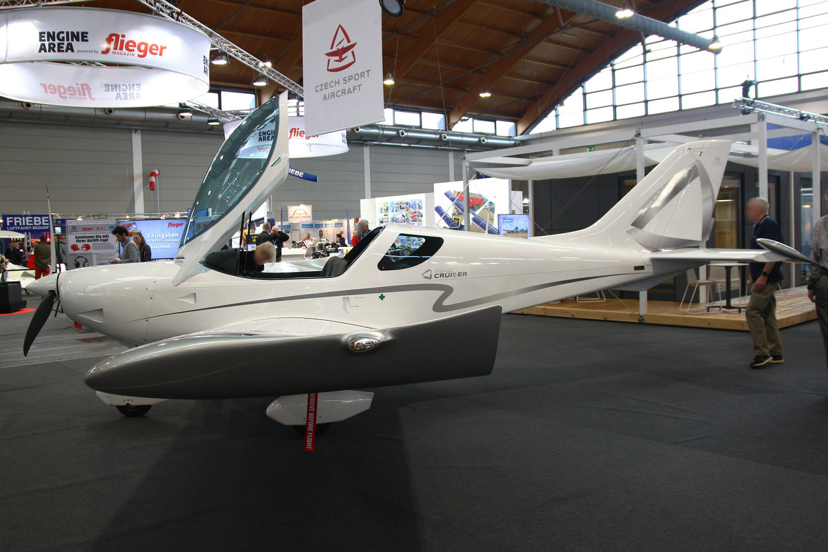 Czech Sport Aircraft,  PS-28 Cruiser, unregistriert. Aero 2019, Friedrichshafen, 10.04.2019. 