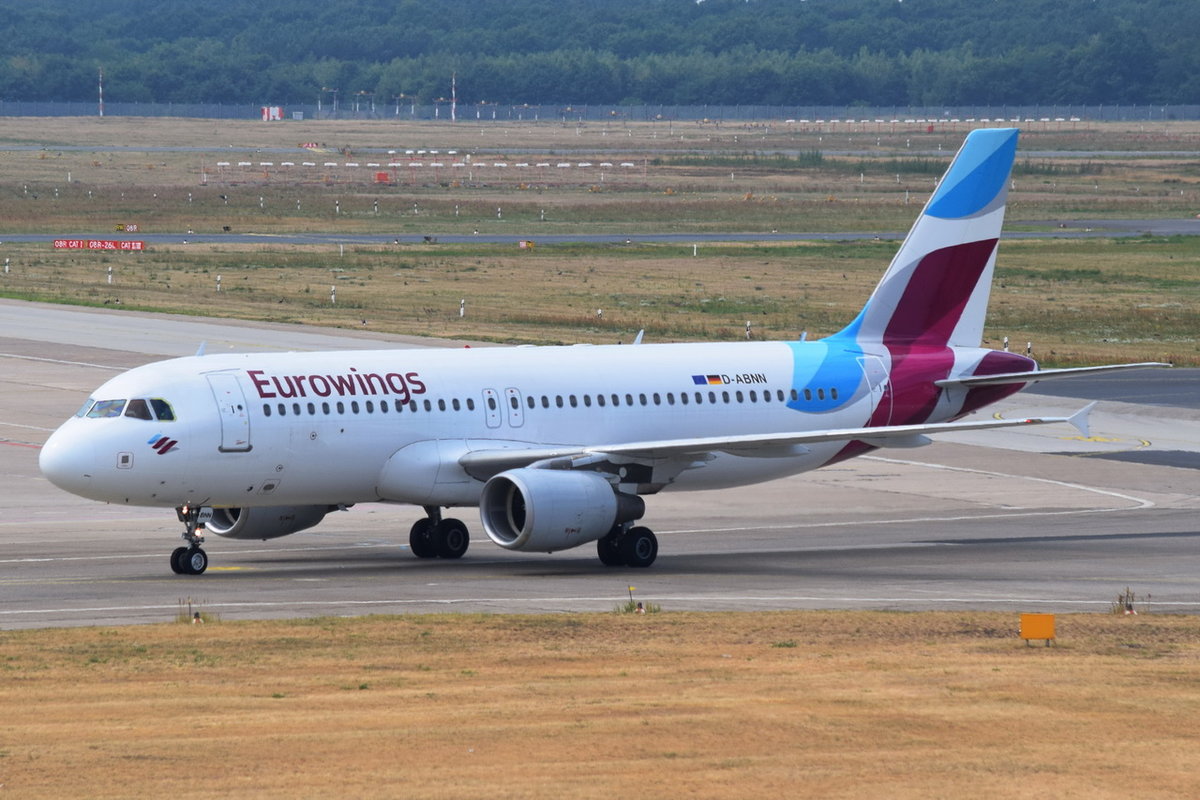 D-ABNN Eurowings Airbus A320-214  , TXL , 13.07.2018