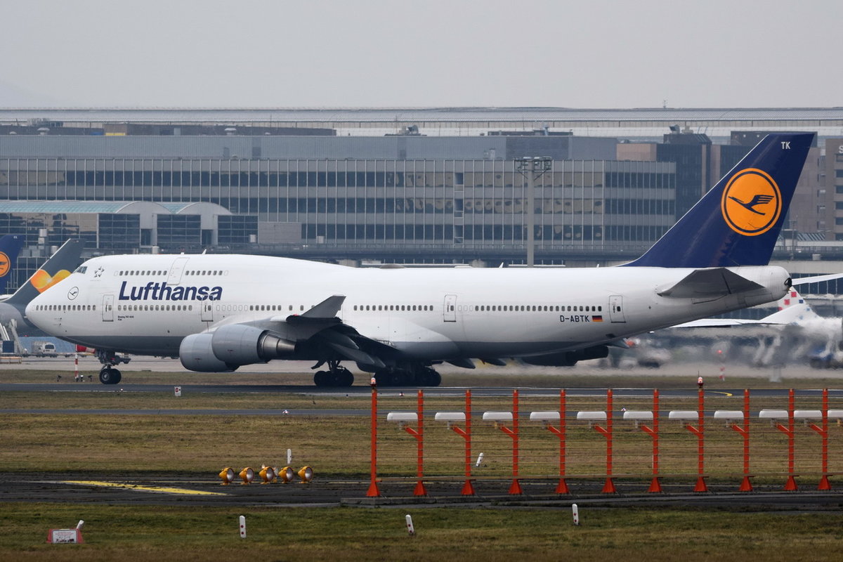 D-ABTK Lufthansa Boeing 747-430  Kiel   , FRA , 07.12.2017