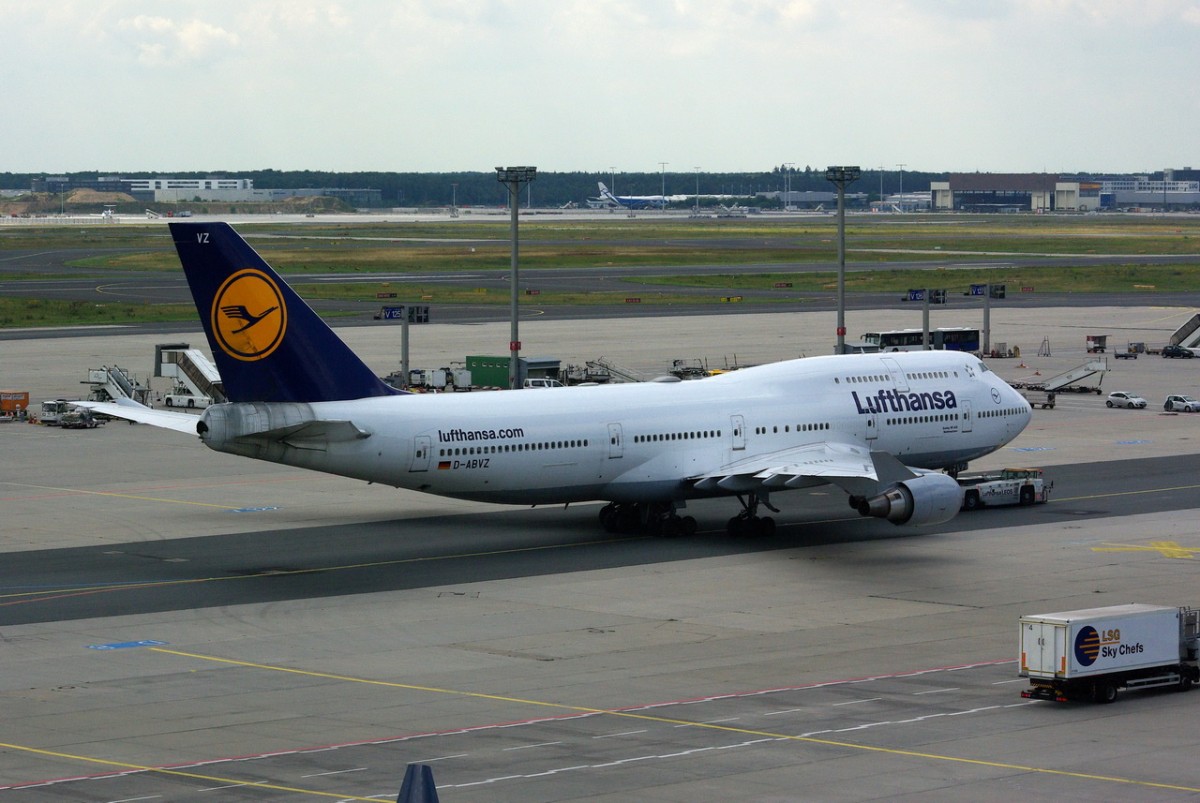 D-ABVZ Lufthansa Boeing 747-430     Frankfurt 15.07.2014
