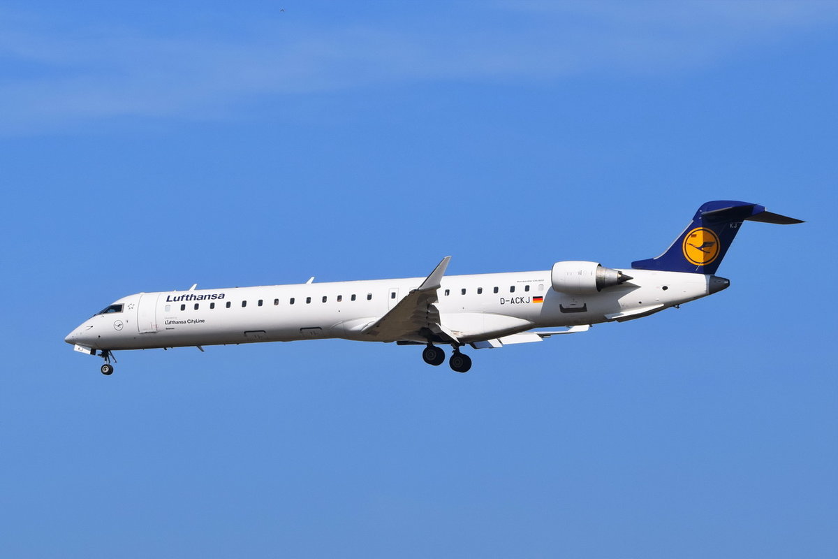 D-ACKJ Lufthansa CityLine Bombardier CRJ-900LR (CL-600-2D24) , 30.03.2019 , MUC