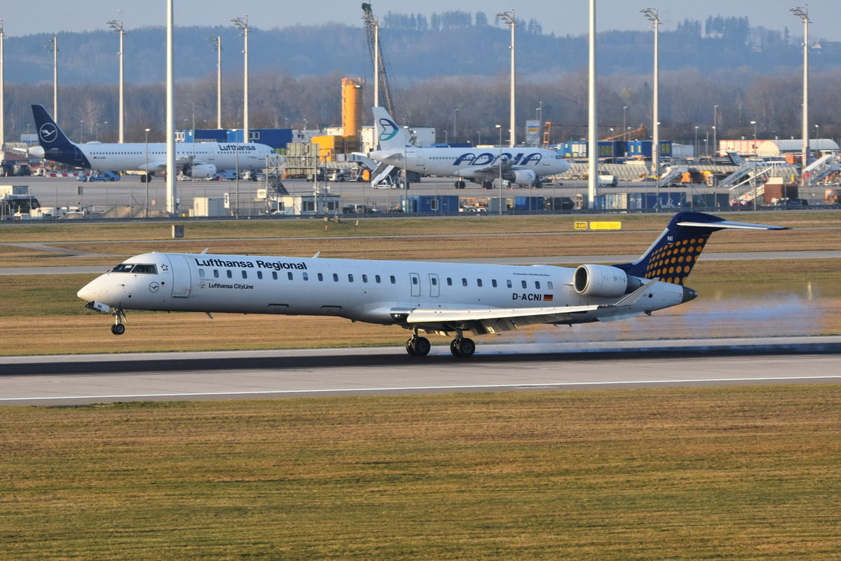 D-ACNI Lufthansa CityLine Bombardier CRJ-900LR (CL-600-2D24) , MUC , 30.03.2019