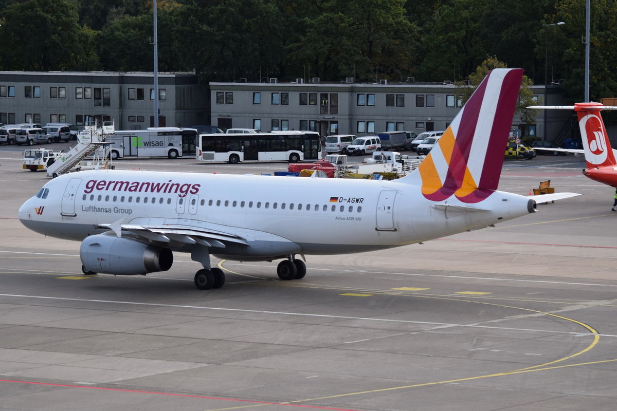 D-AGWR Germanwings Airbus A319-132  , TXL , 20.09.2017