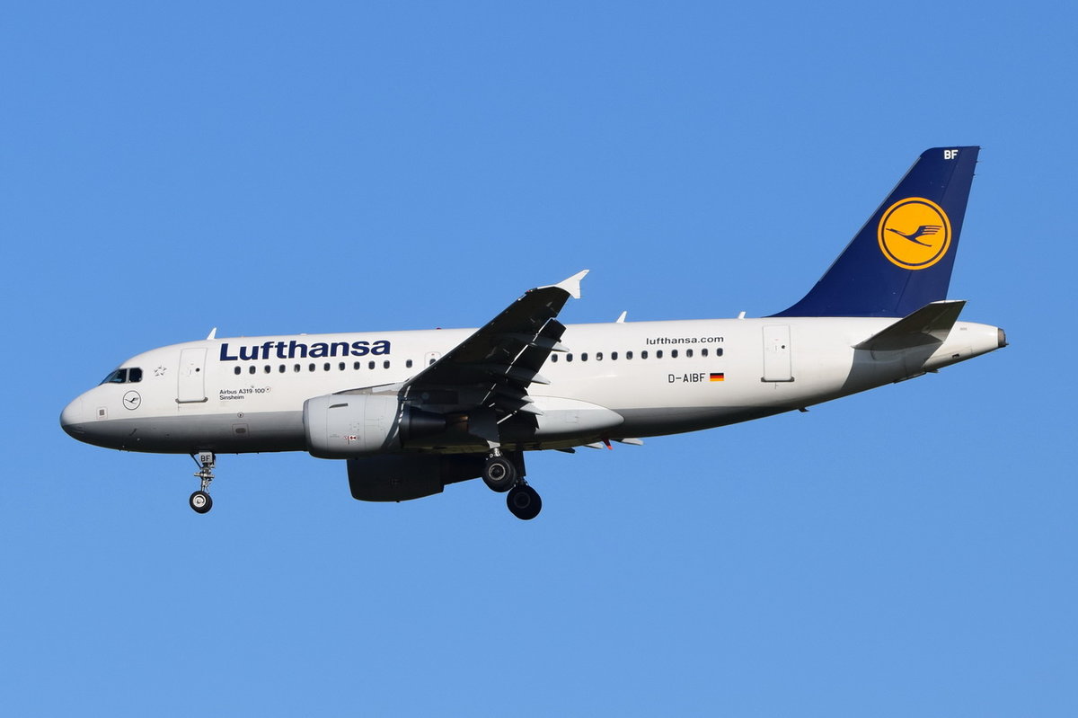 D-AIBF Lufthansa Airbus A319-112   Sinsheim   , MUC , 15.10.2016