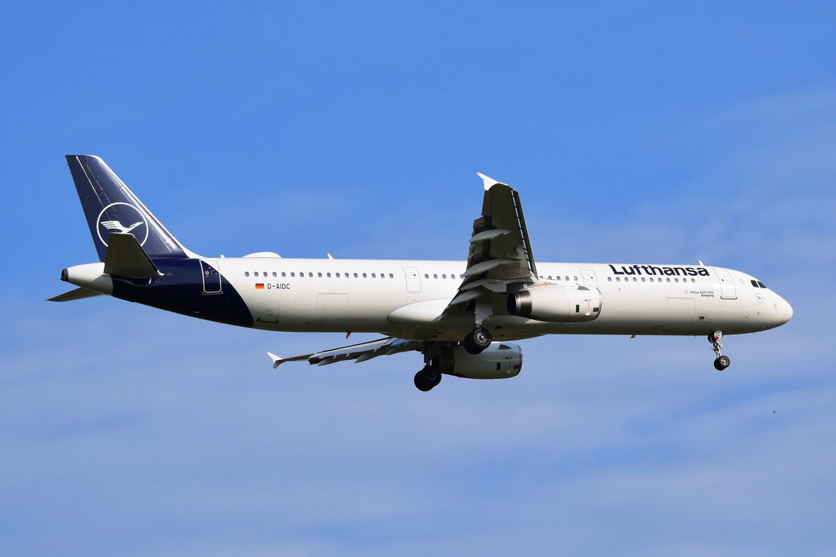 D-AIDC , Lufthansa , Airbus A321-231 Bamberg  ,  15.09.2021 , Berlin-Brandenburg  Willy Brandt  , BER ,
