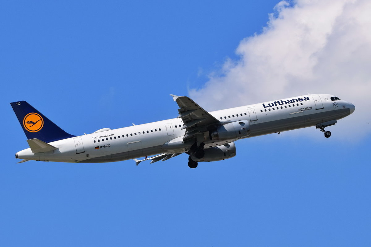 D-AIDD Lufthansa Airbus A321-231  Wilhelmshaven   , MUC , 21.05.2018