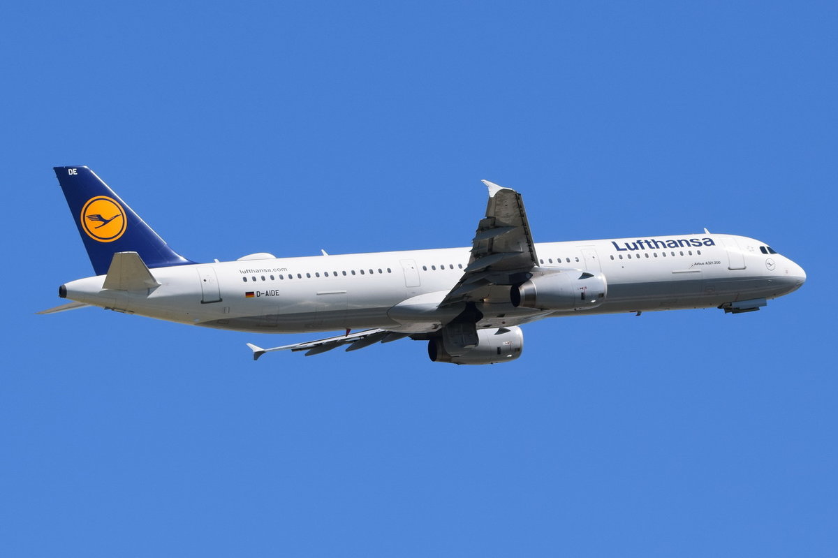 D-AIDE Lufthansa Airbus A321-231  , MUC , 19.06.2017