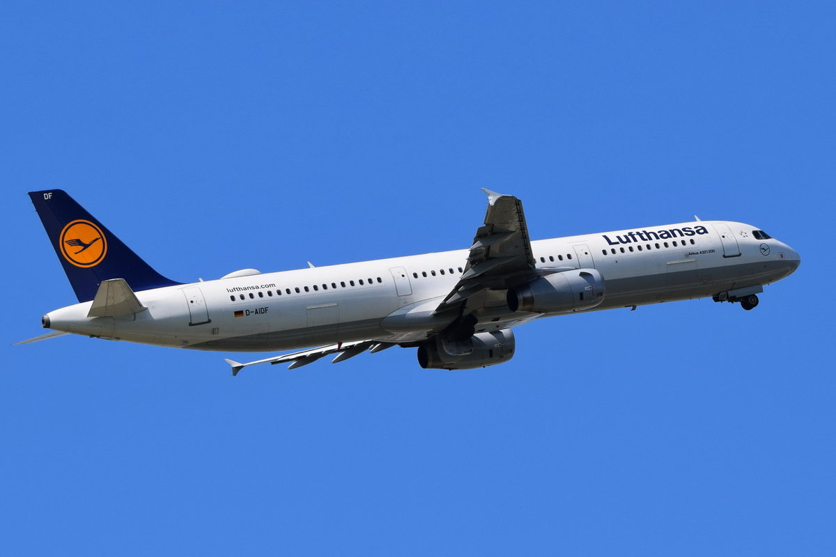 D-AIDF Lufthansa Airbus A321-231  , MUC , 21.05.2018