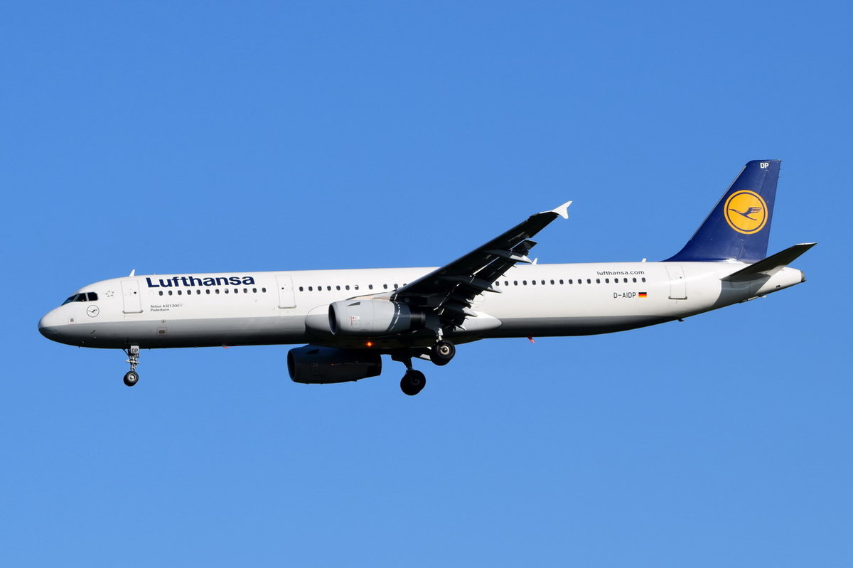 D-AIDP Lufthansa Airbus A321-231  Paderborn   , MUC , 15.10.2016