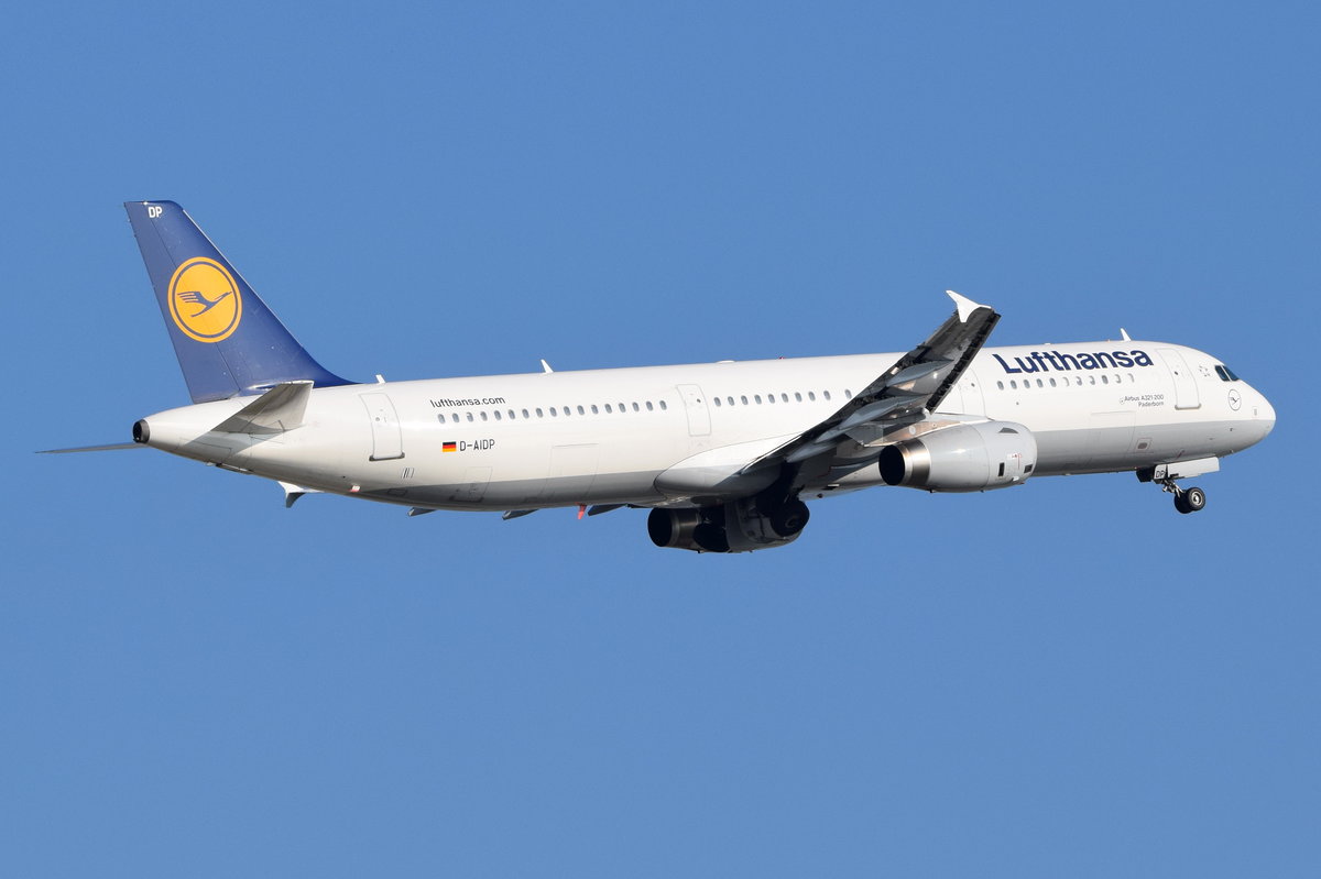 D-AIDP Lufthansa Airbus A321-231  Paderborn   , MUC , 16.10.2016