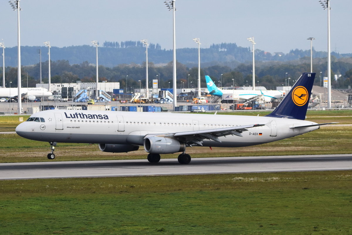 D-AIDX Lufthansa Airbus A321-231  , MUC , 07.10.2017
