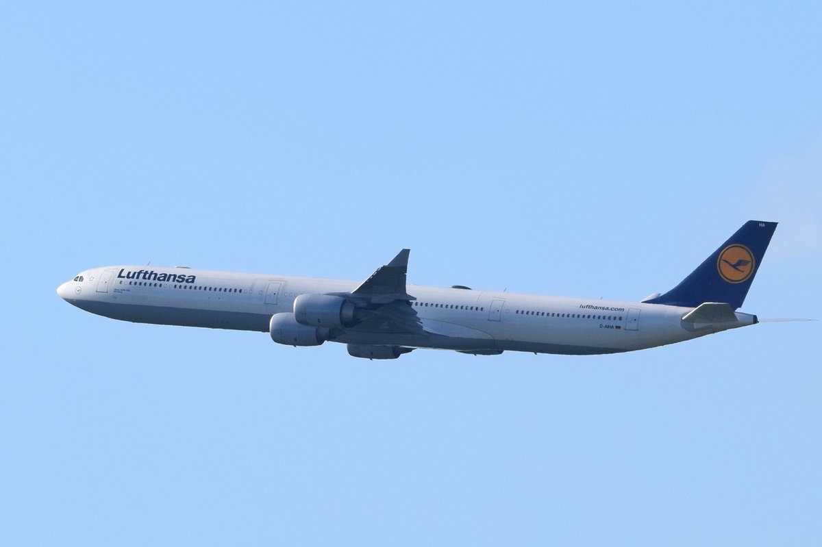 D-AIHA Lufthansa Airbus A340-642  Nürnberg   , MUC , 17.06.2017 