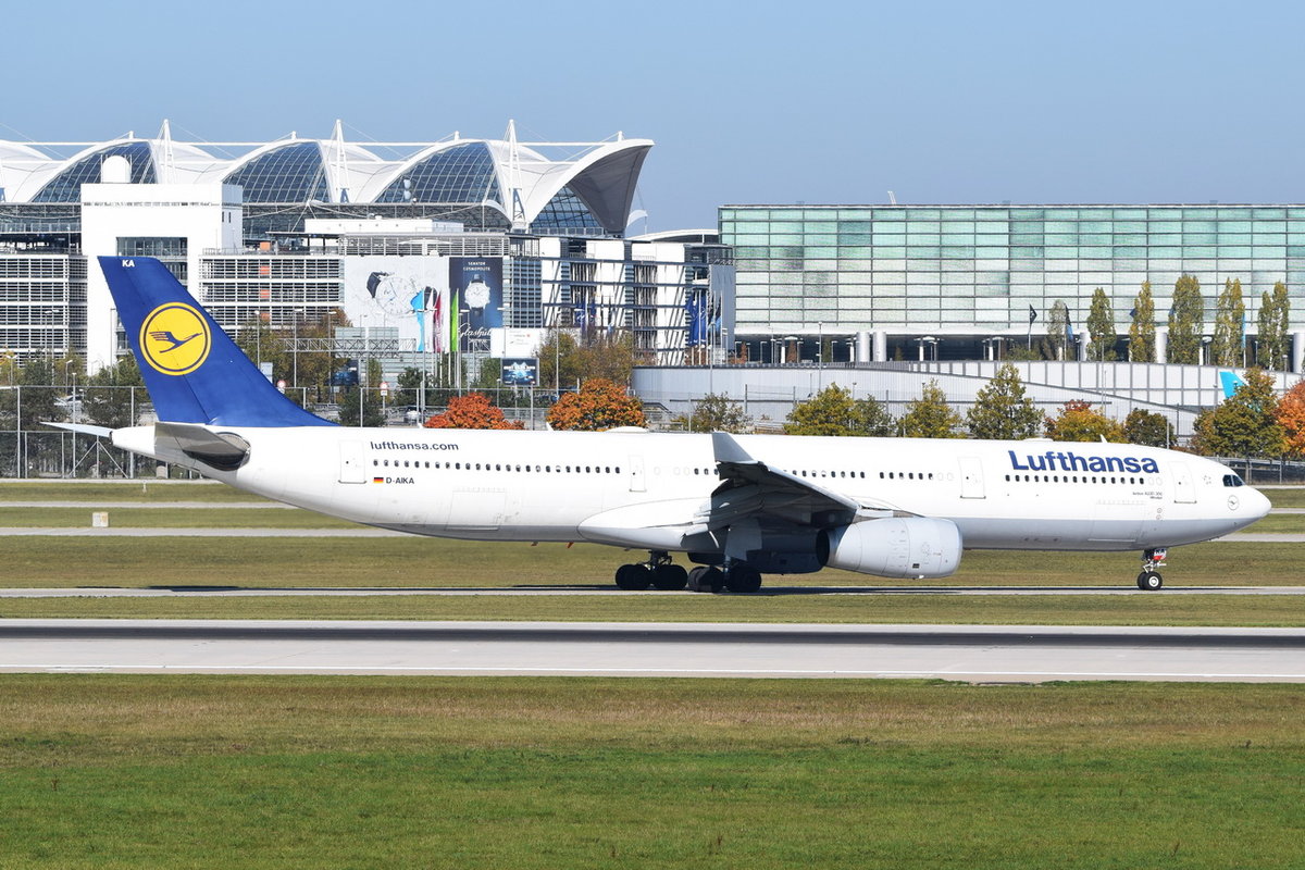 D-AIKA Lufthansa Airbus A330-343  Minden   , MUC , 14.10.2018