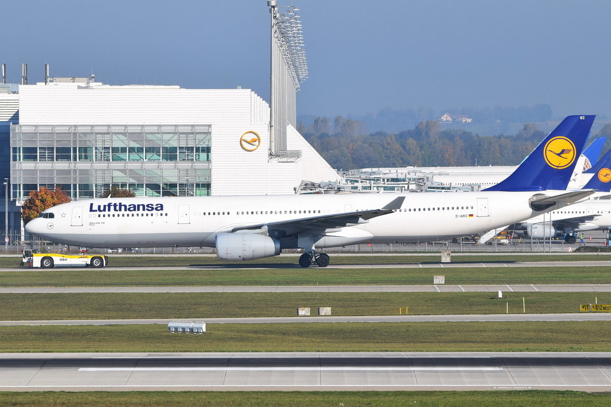 D-AIKC Lufthansa Airbus A330-343  Hamm  , MUC , 13.10.2018