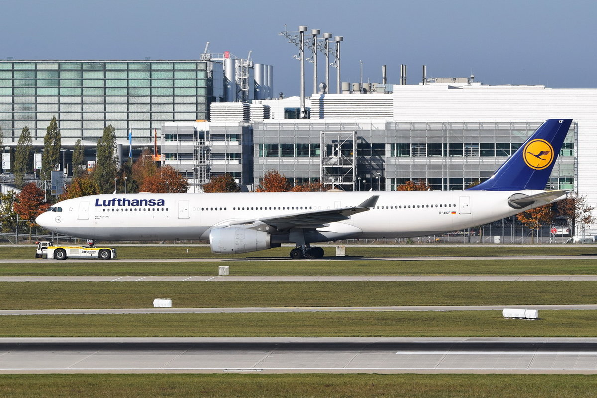 D-AIKF Lufthansa Airbus A330-343  Witten  , MUC , 13.10.2018
