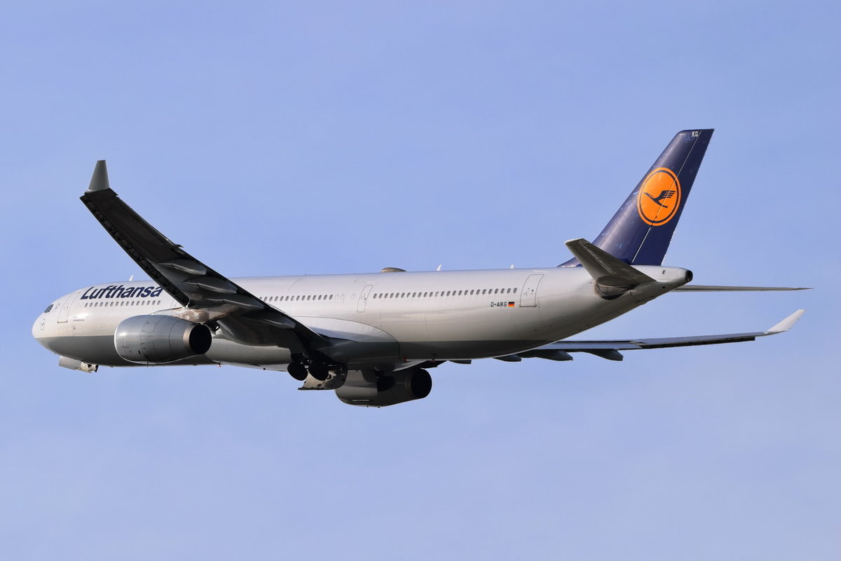 D-AIKG Lufthansa Airbus A330-343  Ludwigsburg  , MUC , 04.10.2017